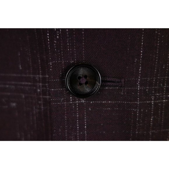 TED BAKER New Brown Checked Wool Suit Jacket $485 - Picture 4 of 11